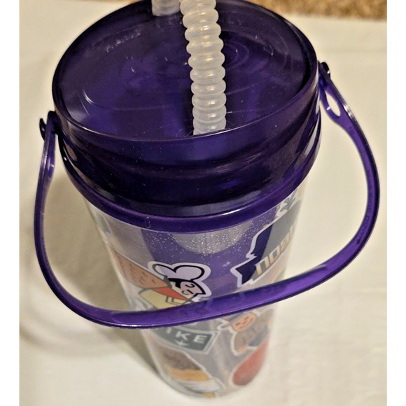 Kennywood Reusable 2023 Souvenir Cup With Straw Log Jammer Pippin Steel Whirley - Picture 3 of 10